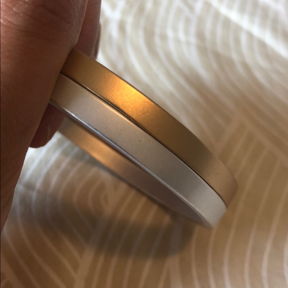 Silver/ Gold Bangle - Picture 3 of 3